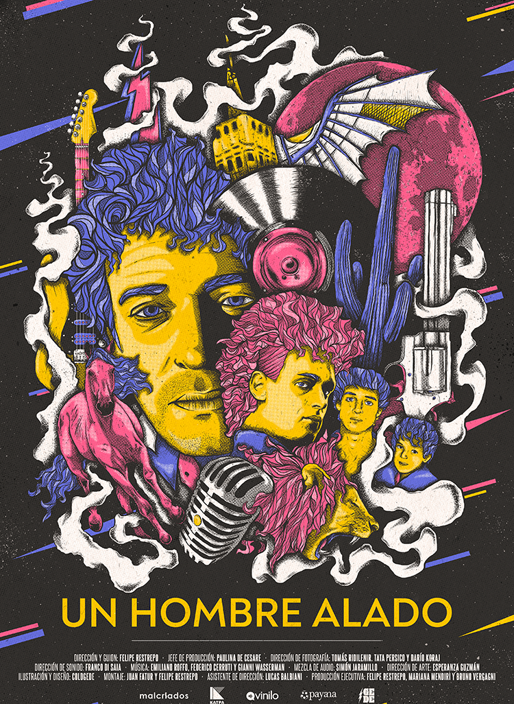 Póster de Un hombre alado