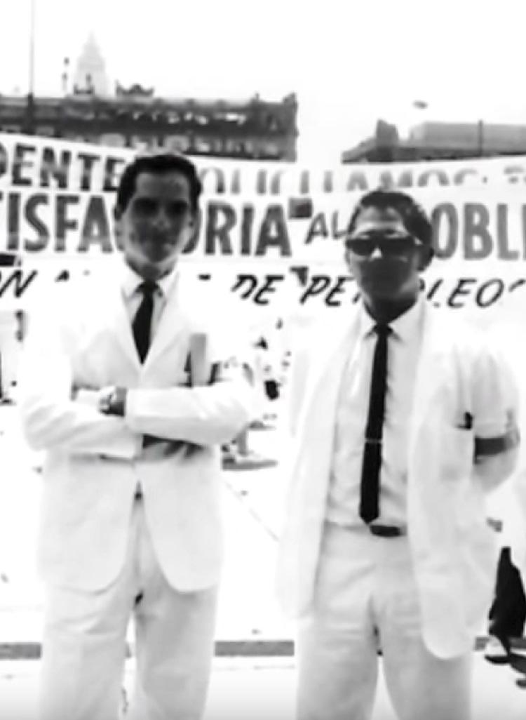 Póster de La revuelta de las batas blancas