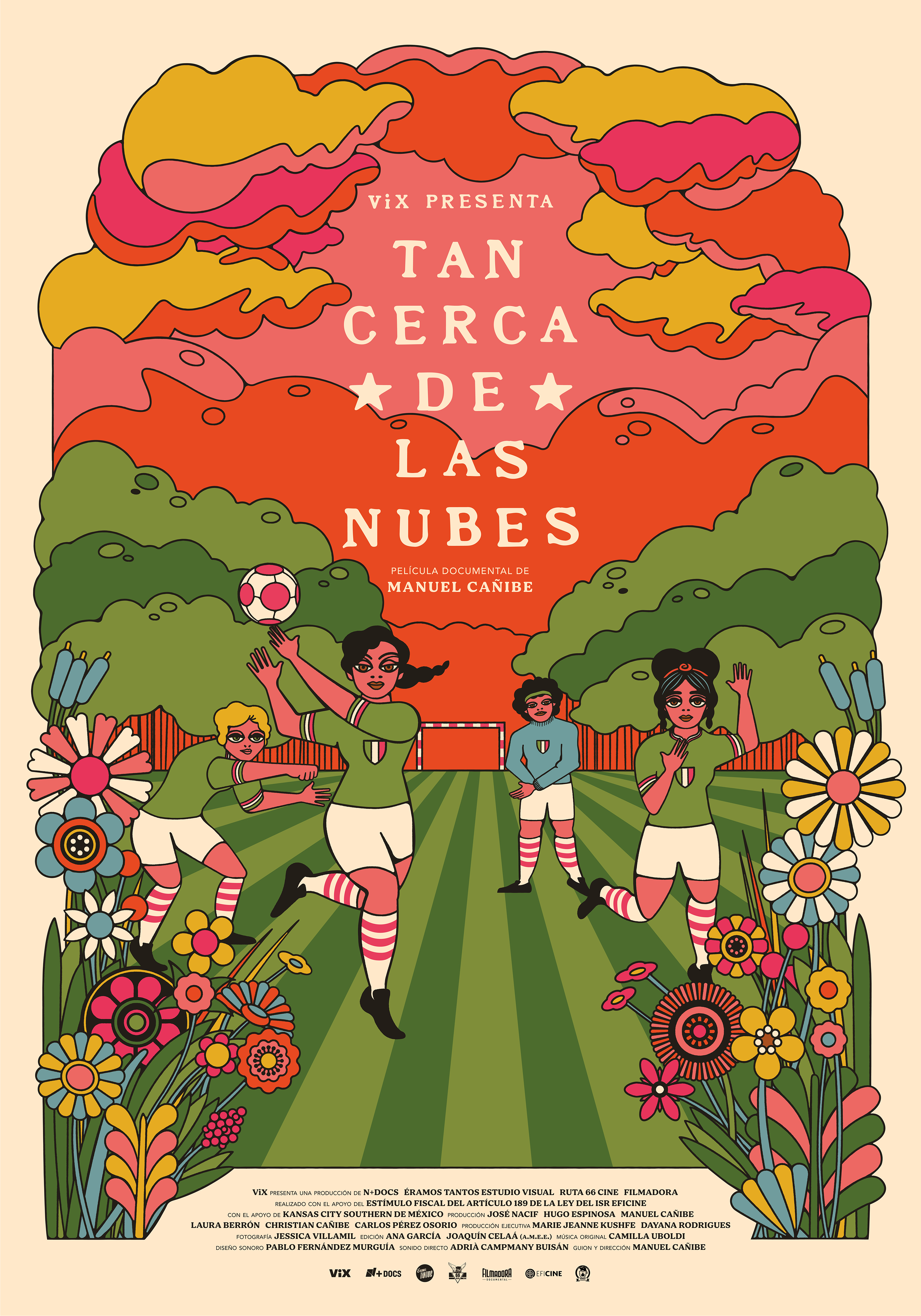 Póster de Tan cerca de las nubes